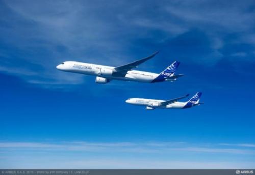 Airbus A350 and A330